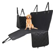 SOGA Luxury Car Trunk Pet Mat Boot Cargo Liner Waterproof Seat Cover Protector Hammock Non-Slip Pet Travel Essentials