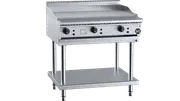 B+S Black Grill Plate 900mm Natural Gas