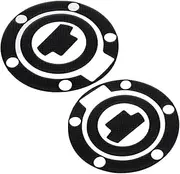 SWOOMEY 2pcs Motorcycle Sticker Bicycle Lock Motorcycle Cork Tack Felt Tack Protector Auto Jack Protective Cover Chargers Artificial Rockery Kit Tacks Plastic Black