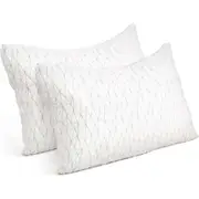 2x Bed Pillow Single Giselle Memory Foam