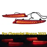 3-functions LED Rear Bumper Light For Chevrolet Monza 2023 Reflector Tail Light