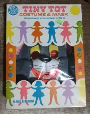 vintage BEN COOPER Pussy Cat MASK & COSTUME w/ BOX Halloween TINY TOT rare