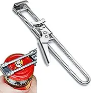 Master Jar & Bottle Opener, Adjustable Multifunctional Stainless Steel Can Opener Jar Lid Gripper, Manual, Kitchen Accessories
