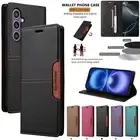 For Samsung Galaxy A52 A53 A54 A55 5G Phone Cover Wallet With Card holder Case