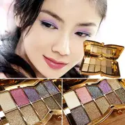 10 Colors Eye Shadow Shimmer Glitter Powder Palette Matte Cosmetic Eyeshadow