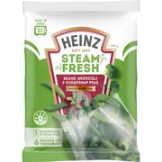 Heinz Steam Fresh Vegetables Frozen Veg Beans Broccoli Peas 450g