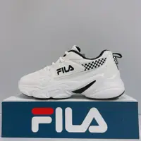 在飛比找蝦皮購物優惠-FILA HIDDEN TAPE 女生 黑白色 賽車 復古 