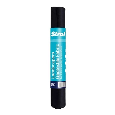 Strol 1 x 20m Landscape Pro 120 Weedmat , Industrial-strength 140gsm fabric .