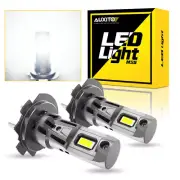 AUXITO LED H7 Headlight Low Beam 120W 22000LM 6500K Crystal White BulbS Wireless (for: Smart)
