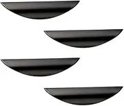 Primst Modern Light Brushed Cabinet Pulls, Furniture Hardware Collection, Cabinet Handles, Drawer Pulls, Door Pulls, Kitchen Cupboard Handle, Pack of 4 (Black,M-4PCS)
