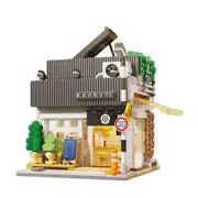CaDA C66007W 1116 PCS Japanese Summer Coffee House Building Block LED