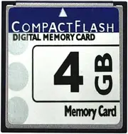 CF Card 4GB Compact Flash Memory Card Original Camera Card 4gb cf Card