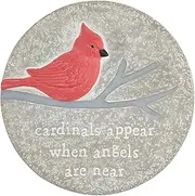Mud Pie Cardinl Remembrance Step Stone; 9" Dia