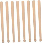 BEBEMOKO 8pcs Drumsticks for Drums: Children Wood Drumsticks - Anti-Slip Snare Sticks for Electronic Bass Drums and Daily Practice