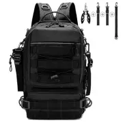 Fishing Tackle Backpack Storage Bag, Outdoor Shoulder Backpack, Fishing Gear ...
