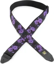 Ernie Ball Jacquard Guitar Strap - Lavender Rose (3-pack) Bundle
