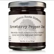 Strawberry Pepper Jam - 11 Ounce Glass Jar