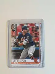 2019 TOPPS PETE ALONSO ROOKIE-NEW YORK METS FRANCHISE ALL STAR 1B-CARD #475