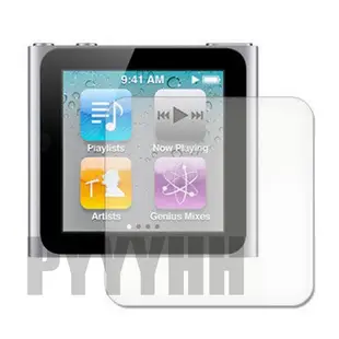 iPod Nano6 螢幕 保護貼 iPod Nano 6 專用 螢幕保貼 正面 MP3 軟性 螢幕貼 保護貼