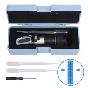 0-90% Handheld Brix Refractometer with ATC for Sugar Content Test Portable Test