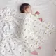 嬰兒包巾 裹巾 嬰兒襁褓巾🤯夏季A類竹棉紗布新生兒包被 包單新生嬰兒蓋毯 初生兒包巾抱被