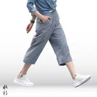 在飛比找momo購物網優惠-【水衫】空氣感寬版七分褲任選三件(E09-28)