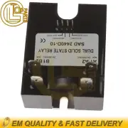 Dual Solid State Relay SSR 4-15VDC Input 24-280VAC Output 40A D2440D-10