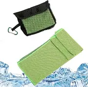 Golf Towel, Lightweight Camping Towel, Quick-Drying, with Portable Mesh Bag for Women Men Sports Gym Running