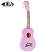 Kala Makala Series DOLPHIN Soprano Pink Burst Ukulele with Tote Bag