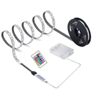 Led Strip Light Remote Control Battery Box Powered High Brightness Ip65 Waterproof Decoration Dc 5v Rgb 5050 Tv Backlight Room Lights Wall Decor