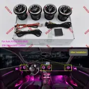 256 Colors APP Control Air Vent Ambient Light Turbo Lights For Audi A3 S3 13-20 (for: Audi)