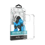 For iPhone 15 Pro AtouchboTransparent Clear Kingkong Anti-Shock Case Luxury TPU Plating Phone Case 1.0MM