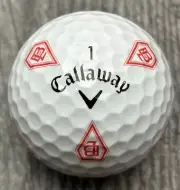 Callaway Chrome Soft Truvis Bank of Lindsay Rare New Golf Ball (1)