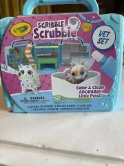BRAND NEW! Crayola Scribble Scrubbie Vet Set -
