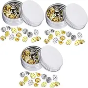 [NOLITOY] Boxes Brooch Pin Backs Lapel Pin Safety Backs for Diy Accessories Badges Service Bars Jewelry