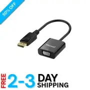 Compact DisplayPort DP to VGA Adapter - Reliable Connect with 5-
