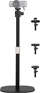 Heavy Duty Webcam Stand Tabletop Webcam Tripod Compatible with Logitech MX Brio 4K, Brio 4K, Brio 500 Webcams