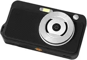 4K Digital Camera Digital Video Camera 50MP 2.2 Inch IPS Screen Auto Focus 16X Digital -Shake Built-in Flash Battery Beau Filters Birthday Festival Students Teenagers Black