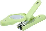 ARTSEWPLY 1pc Stainless Steel Led Nail Clipper for Women Men Boy Girl Practical Design Light Magnifier for Low Light Situations and Home Travel