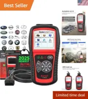 Scanner, 2025 Newer Professional Mechanic OBDII & CAN Car Diagnostic Code Rea...