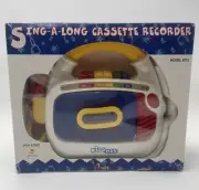 Kidsway Sing A Long Cassette Recorder Ages 3 and up