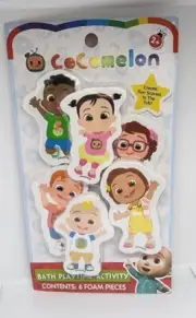Bath Playtime Toys 6 Foam Pieces Cocomelon Preschool 2+ Years NEW