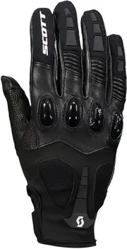 Scott Assault Pro Motorcycle Gloves, black-white, Size XS for Men Black White