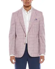 TailorByrd Mlange Windowpane Sportcoat