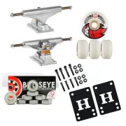INDEPENDENT 149mm Skateboard TRUCKS 52mm SPITFIRE Wheels, Bearings PACKAGE