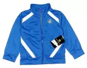 NWT Body Glove Boys Size 24 Months Blue White Stripe Zip Up Track Jacket