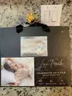 Lux Touch Charmeuse Faux Silk Queen Sheet Set Gray. Brand New!