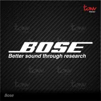 在飛比找蝦皮購物優惠-Bose 揚聲器切割貼紙玻璃貼紙汽車摩托車筆記本電腦頭盔黑色