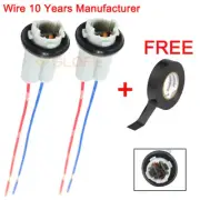 Universal Pigtail Wire Female Socket T10 168 for Front Side Marker Light Bulb (for: Honda)