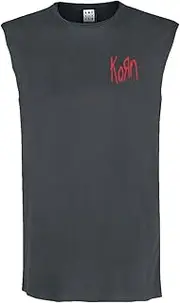 [Amplified] Unisex Adult Lineart Issues Korn Tank Top